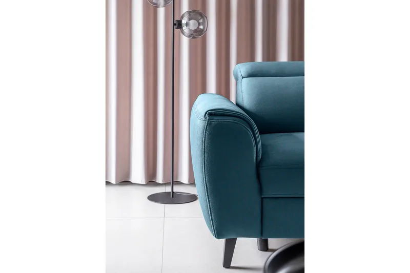 Sajda Sovesofa m. Sjeselong 3-seter - Mørkeblå - Møbler - Sofaer - Sovesofaer