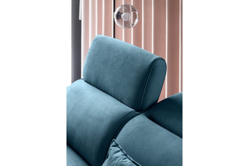 Sajda Sovesofa m. Sjeselong 3-seter - Mørkeblå - Møbler - Sofaer - Sovesofaer