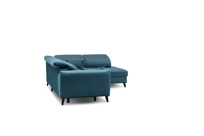 Sajda Sovesofa m. Sjeselong 3-seter - Mørkeblå - Møbler - Sofaer - Sovesofaer