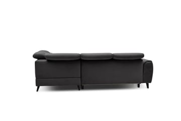 Sajda Sovesofa m. Sjeselong 3-seter - Mørkegrå - Møbler - Sofaer - Sovesofaer