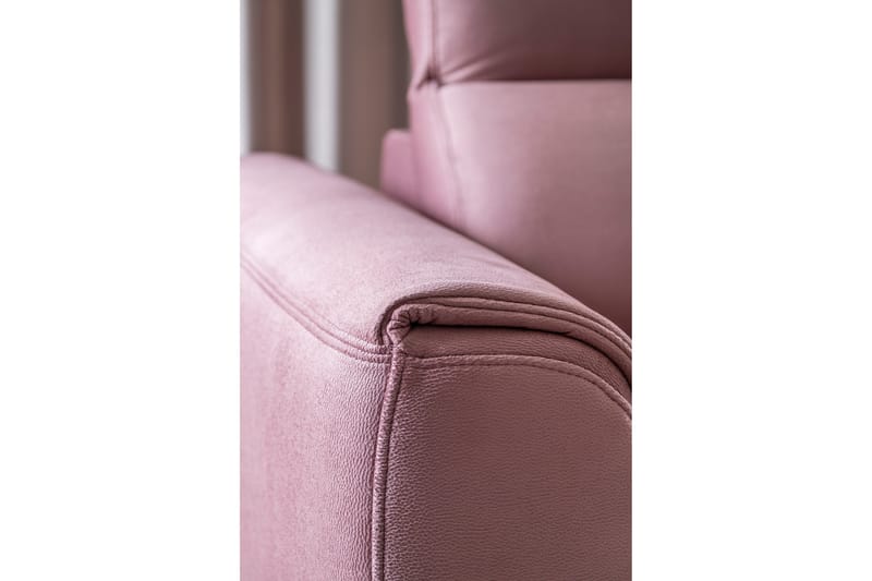 Sajda Sovesofa m. Sjeselong 3-seter - Rosa - Sovesofaer