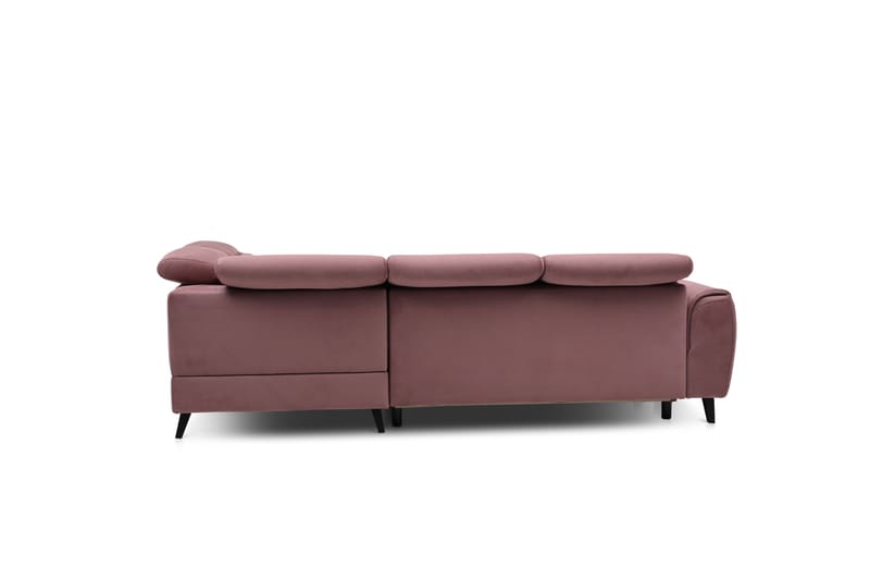 Sajda Sovesofa m. Sjeselong 3-seter - Rosa - Sovesofaer