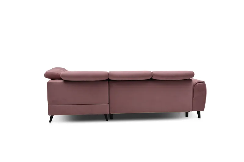 Sajda Sovesofa m. Sjeselong 3-seter - Rosa - Møbler - Sofaer - Sovesofaer