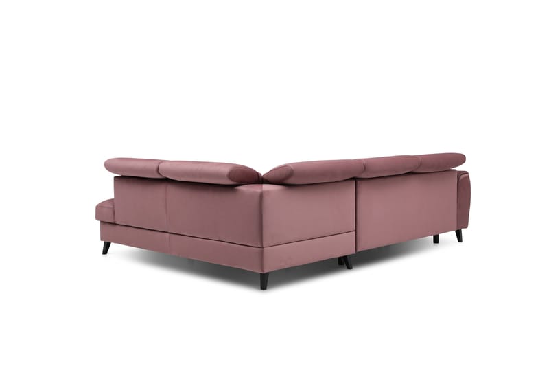 Sajda Sovesofa m. Sjeselong 3-seter - Rosa - Møbler - Sofaer - Sovesofaer