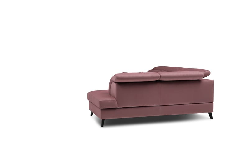Sajda Sovesofa m. Sjeselong 3-seter - Rosa - Møbler - Sofaer - Sovesofaer