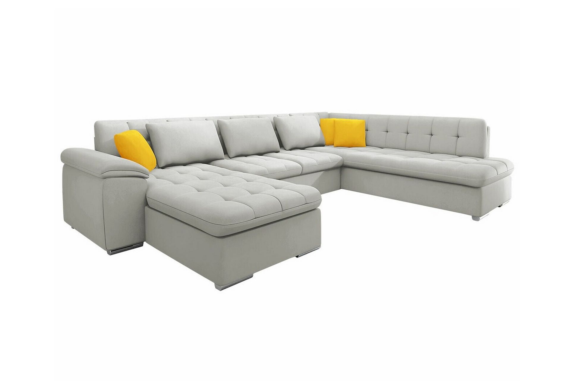 Sakri 5-seters Hjørnesovesofa - Beige - Møbler - Sofaer - Sovesofaer