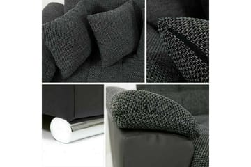 Sakri 5-seters Hjørnesovesofa - Gul-Grønn - Møbler - Sofaer - Sovesofaer