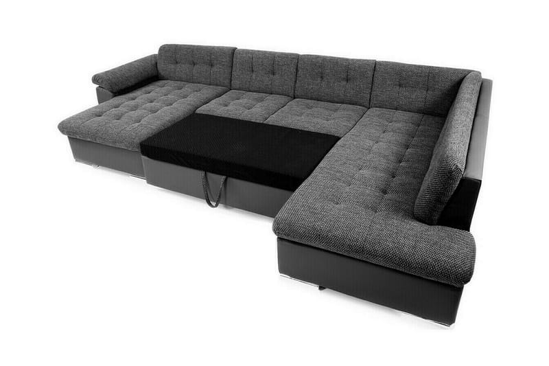 Sakri 5-seters Hjørnesovesofa - Gul - Møbler - Sofaer - Sovesofaer