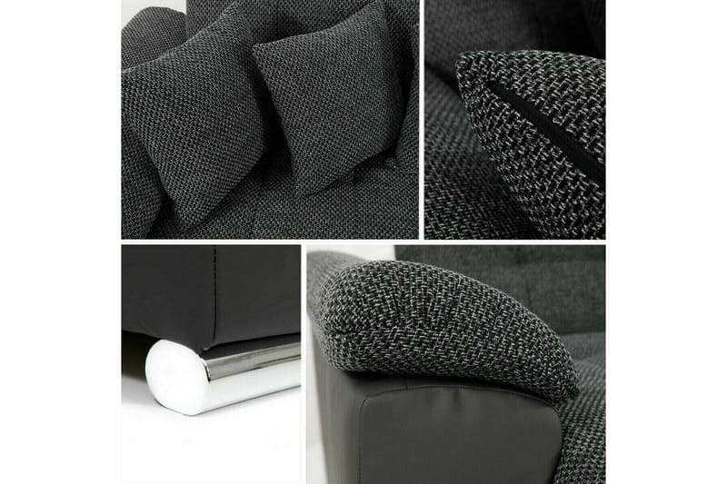 Sakri 5-seters Hjørnesovesofa - Gul - Møbler - Sofaer - Sovesofaer
