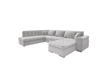 Sakri 5-seters Hjørnesovesofa - Lysegrå/Mørkegrå - Møbler - Sofaer - Sovesofaer