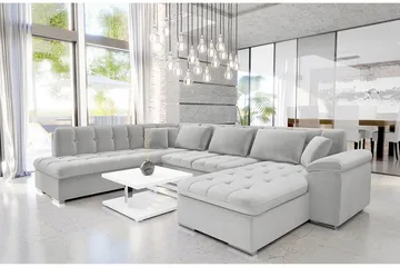 Sakri 5-seters Hjørnesovesofa - Møbler - Sofaer - Sovesofaer