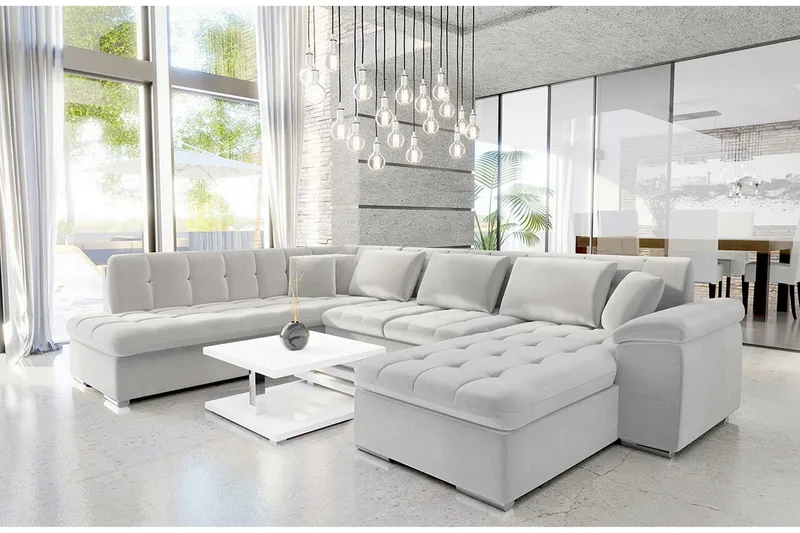 Sakri 5-seters Hjørnesovesofa - Møbler - Sofaer - Sovesofaer