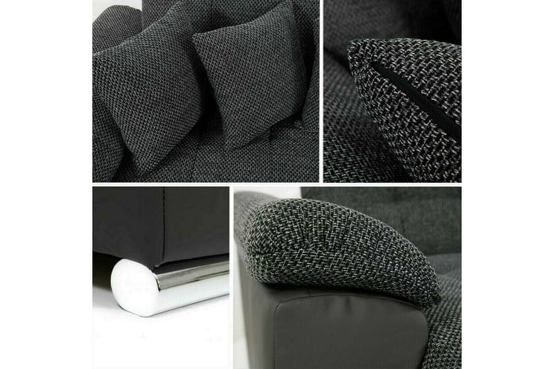 Sakri 5-sits Hörnbäddsoffa NO_BRAND Beige - Møbler - Sofaer - Sovesofaer