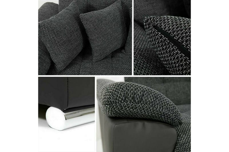 Sakri 5-sits Hörnbäddsoffa NO_BRAND Beige/Light beige - Møbler - Sofaer - Sovesofaer