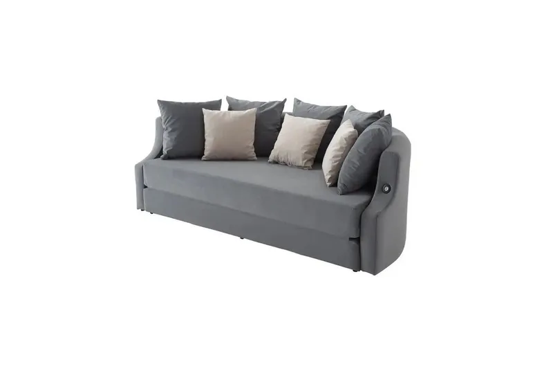 Salrican Sovesofa 3-seter, Grå