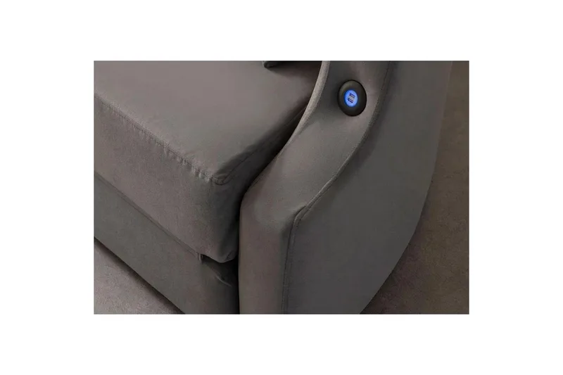 Salrican Sovesofa 3-seter - Grå - Møbler - Sofaer - Sovesofaer