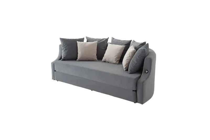 Salrican Sovesofa 3-seter, Grå