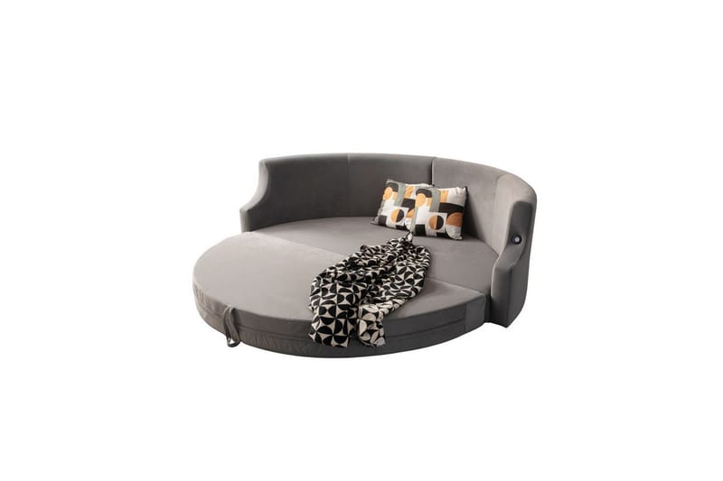 Salrican Sovesofa 3-seter - Grå - Møbler - Sofaer - Sovesofaer