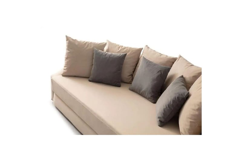 Salrican Sovesofa 3-seter - Kremhvit - Møbler - Sofaer - Sovesofaer