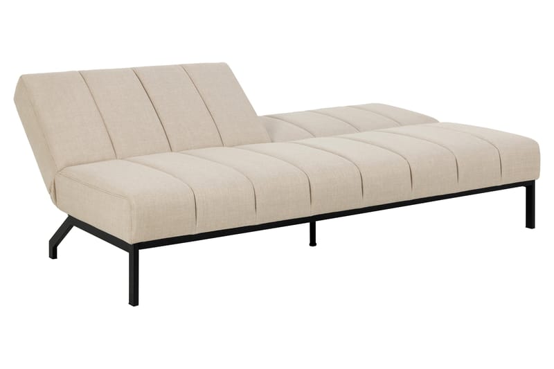 Sapita 2-seter Sovesofa 120x200 cm i Stoff - Beige - Møbler - Sofaer - Sovesofaer