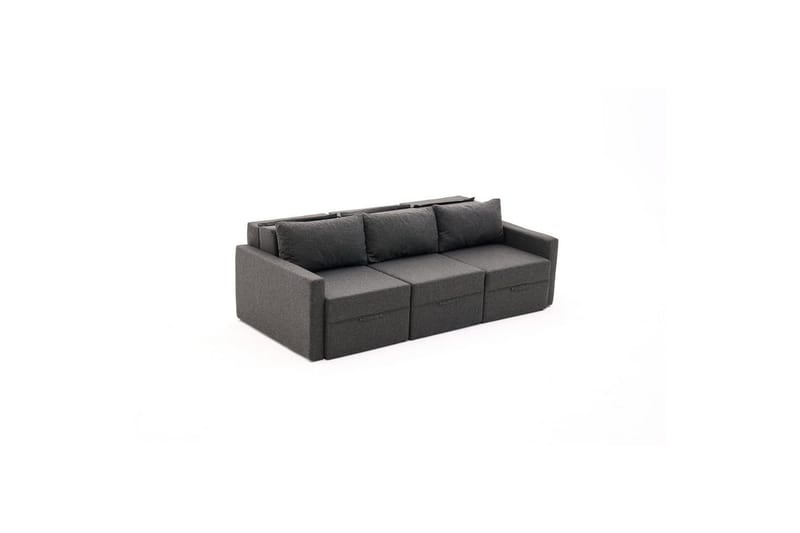 Savra Sovesofa 3-sits - Antrasitt - Møbler - Sofaer - Sovesofaer