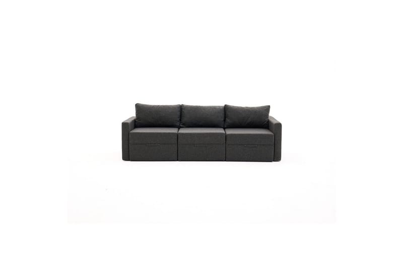 Savra Sovesofa 3-sits - Antrasitt - Møbler - Sofaer - Sovesofaer