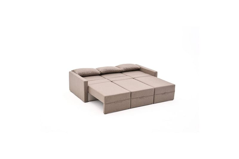 Savra Sovesofa 3-sits - Brun - Møbler - Sofaer - Sovesofaer