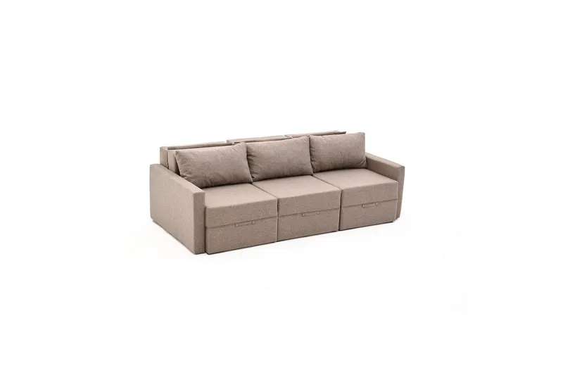Savra Sovesofa 3-sits - Brun - Møbler - Sofaer - Sovesofaer