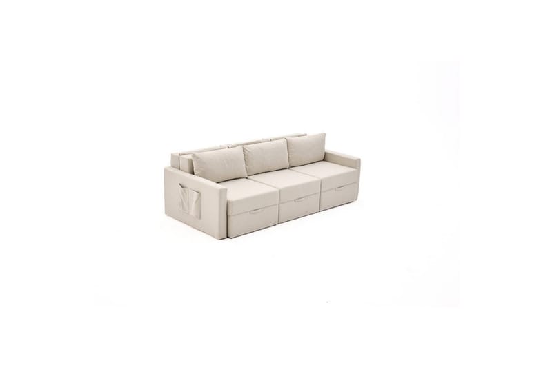 Savra Sovesofa 3-sits, Krem