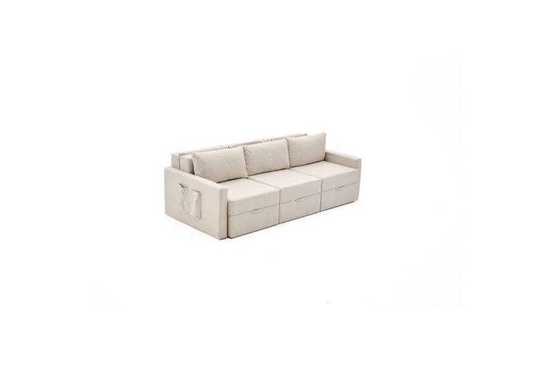 Savra Sovesofa 3-sits, Krem
