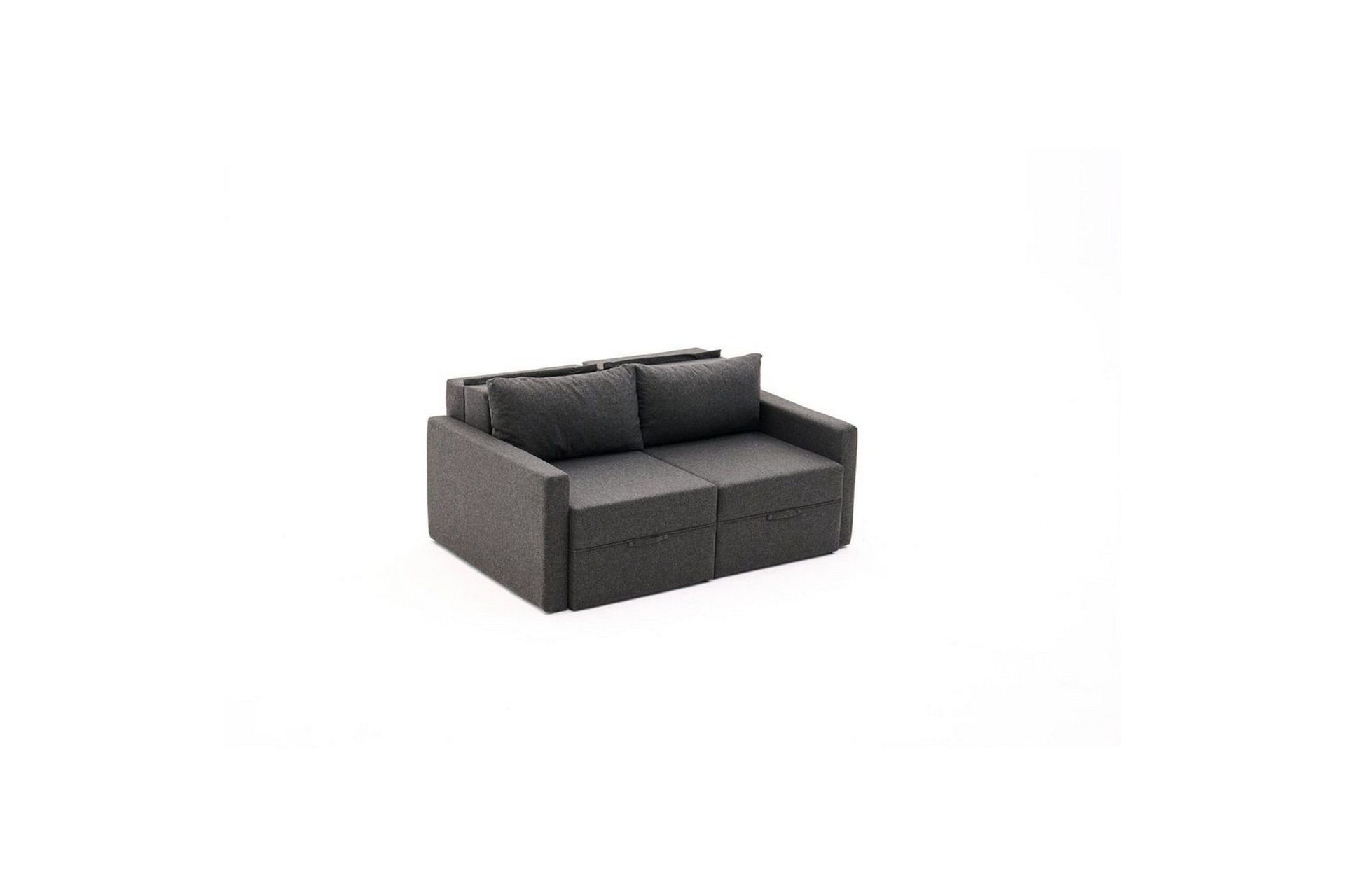 Savra Sovesofa med Divan 2-sits - Antrasitt