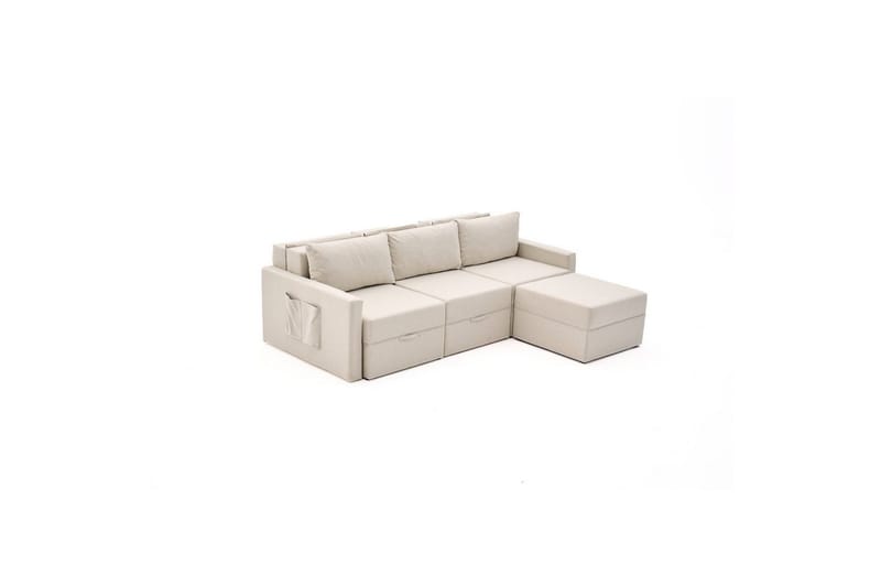 Savra Sovesofa med Divan 3-sits, Krem