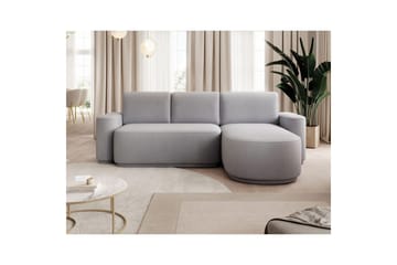 Seksjon Eltap Aurumm 285x92x180 cm - Amore 03, Lys grå, Høyre - Møbler - Sofaer - Sovesofaer