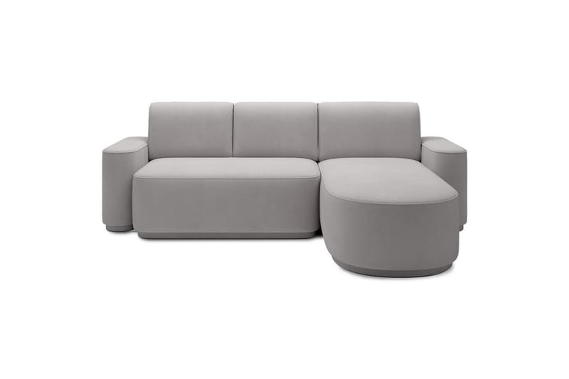 Seksjon Eltap Aurumm 285x92x180 cm - Amore 03, Lys grå, Høyre - Møbler - Sofaer - Sovesofaer