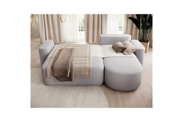 Seksjon Eltap Aurumm 285x92x180 cm - Amore 03, Lys grå, Høyre - Møbler - Sofaer - Sovesofaer