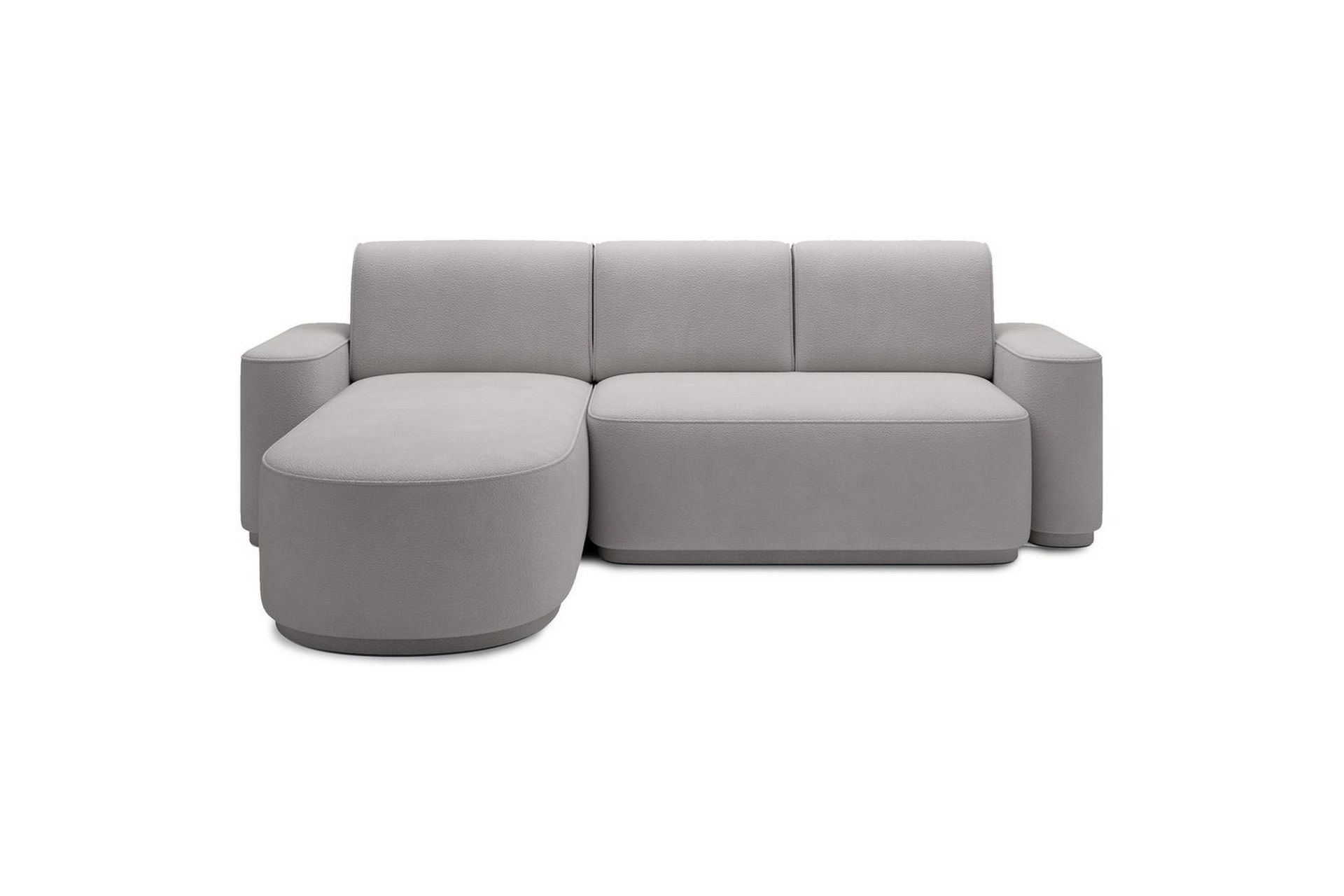 Seksjon Eltap Aurumm 285x92x180 cm - Amore 03, Lys grå, Venstre
