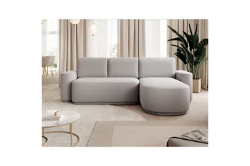 Seksjon Eltap Aurumm 285x92x180 cm - Enjoy 04, Grå, Høyre - Møbler - Sofaer - Sovesofaer