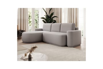 Seksjon Eltap Aurumm 285x92x180 cm - Enjoy 04, Grå, Venstre - Møbler - Sofaer - Sovesofaer