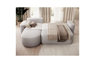 Seksjon Eltap Aurumm 285x92x180 cm - Enjoy 04, Grå, Venstre - Møbler - Sofaer - Sovesofaer