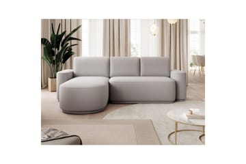 Seksjon Eltap Aurumm 285x92x180 cm - Enjoy 04, Grå, Venstre - Møbler - Sofaer - Sovesofaer