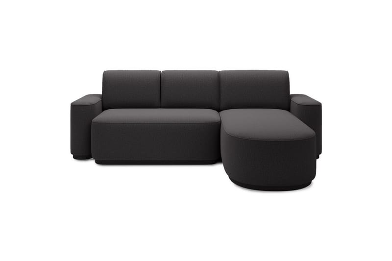 Seksjon Eltap Aurumm 285x92x180 cm - Enjoy 05, Mørk grå, Høyre - Møbler - Sofaer - Sovesofaer