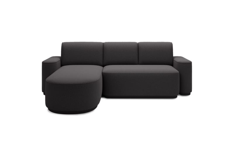 Seksjon Eltap Aurumm 285x92x180 cm - Enjoy 05, Mørk grå, Venstre - Møbler - Sofaer - Sovesofaer