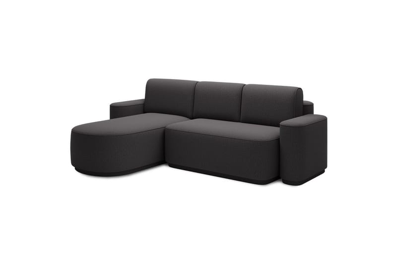 Seksjon Eltap Aurumm 285x92x180 cm - Enjoy 05, Mørk grå, Venstre - Møbler - Sofaer - Sovesofaer