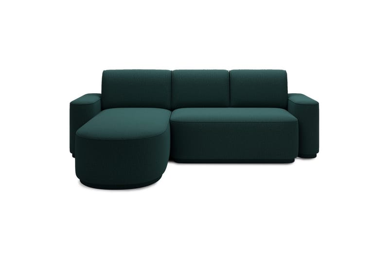Seksjon Eltap Aurumm 285x92x180 cm - Enjoy 35, Grønn, Venstre - Møbler - Sofaer - Sovesofaer