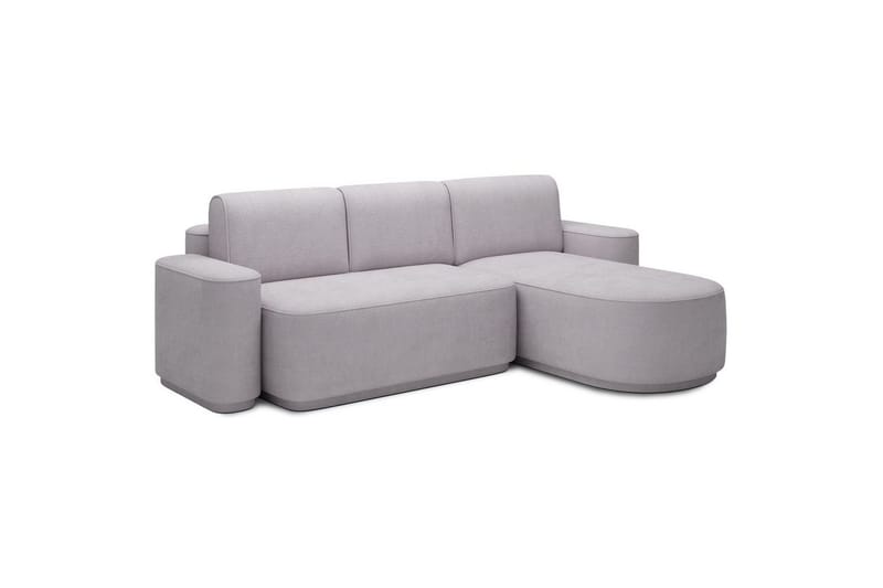 Seksjon Eltap Aurumm 285x92x180 cm - Touch 03, Lys Grå, Høyre - Møbler - Sofaer - Sovesofaer