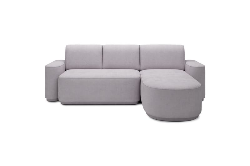 Seksjon Eltap Aurumm 285x92x180 cm - Touch 03, Lys Grå, Høyre - Møbler - Sofaer - Sovesofaer
