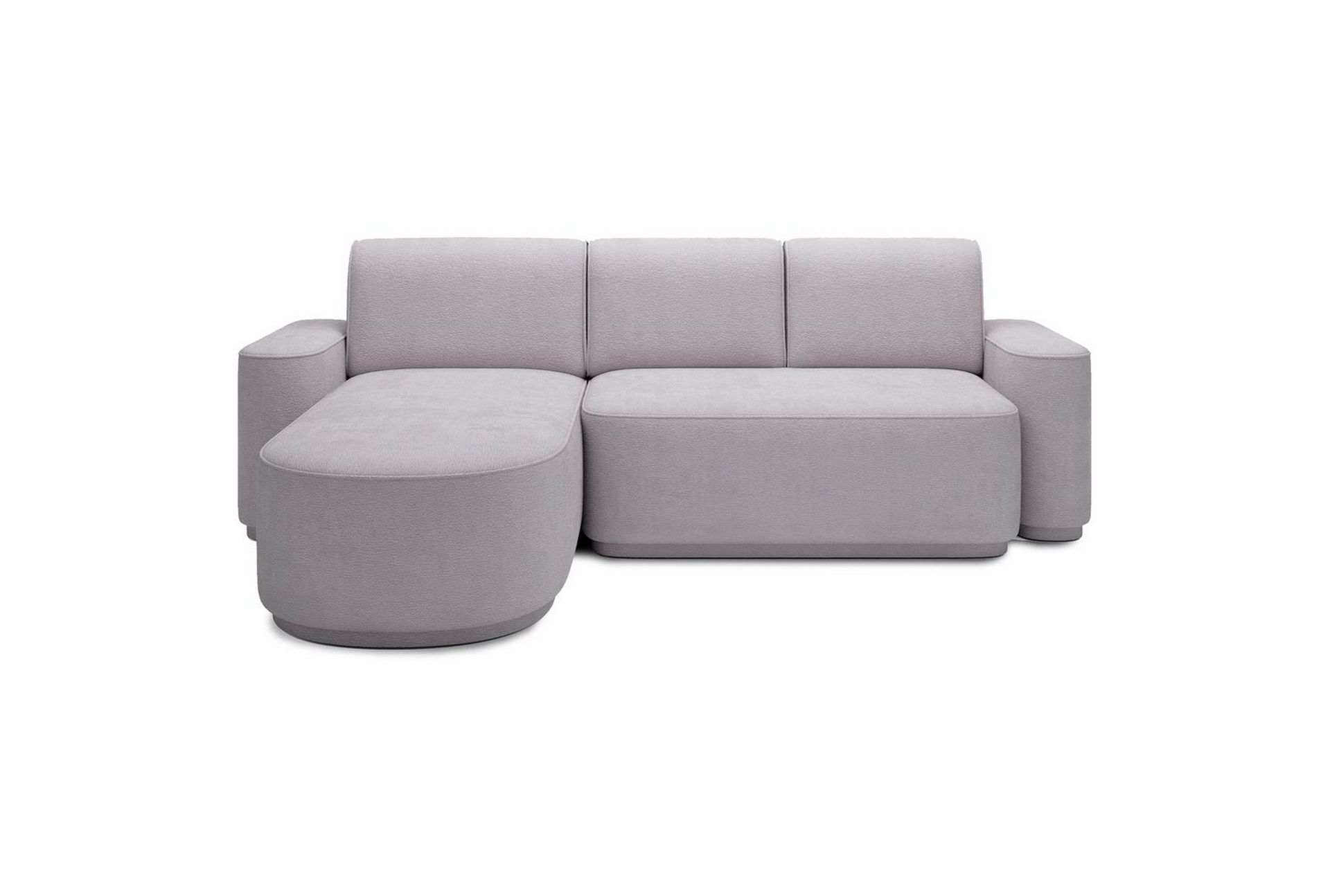 Seksjon Eltap Aurumm 285x92x180 cm - Touch 03, Lys Grå, Venstre
