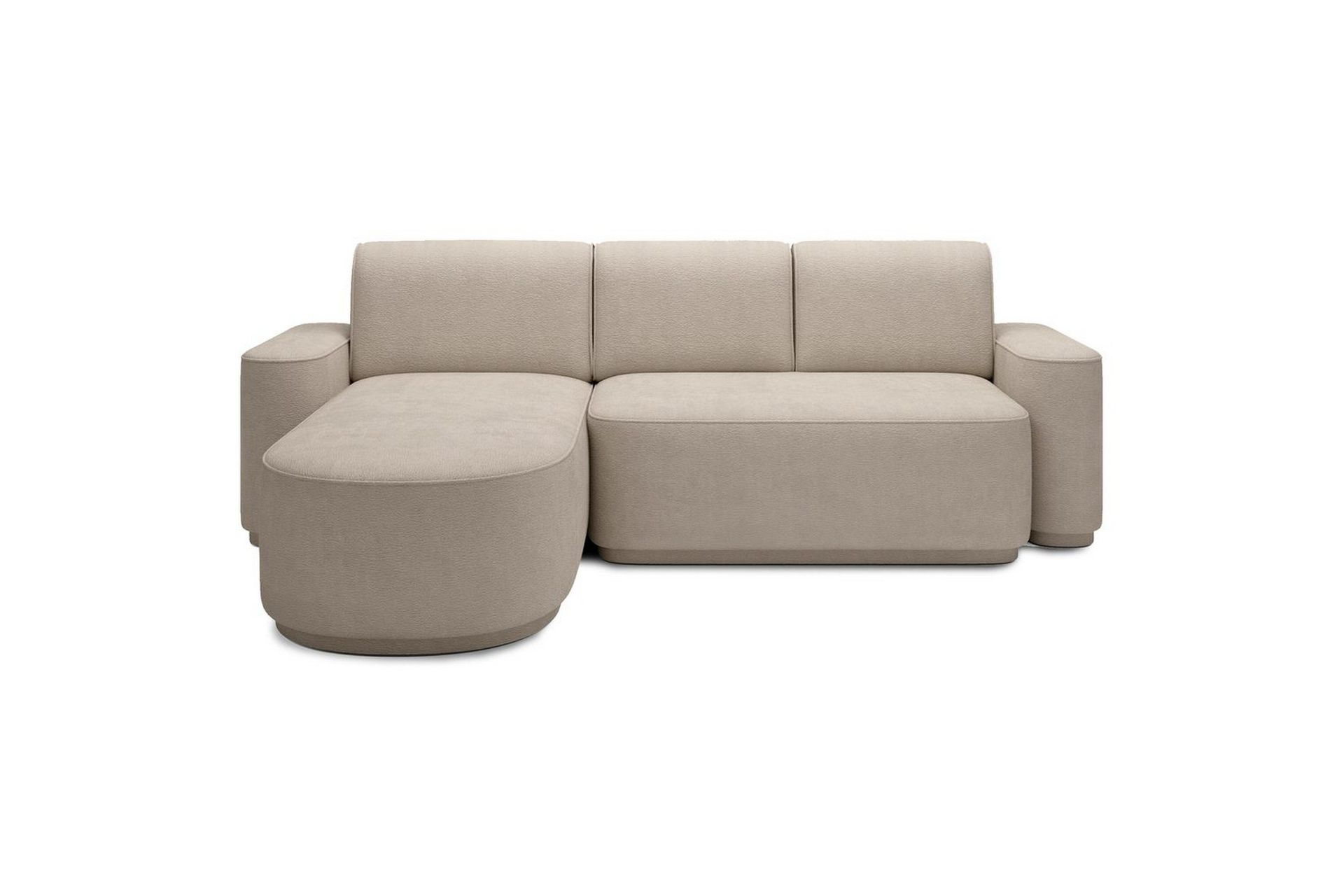 Seksjon Eltap Aurumm 285x92x180 cm - Touch 18, Beige, Venstre