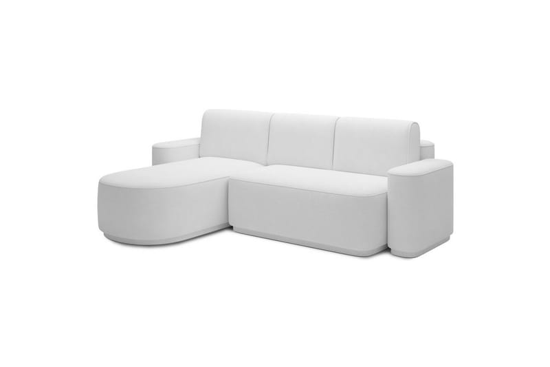 Seksjon Eltap Aurumm 285x92x180 cm - Paolli 01 Hvit, Venstre - Møbler - Sofaer - Sovesofaer