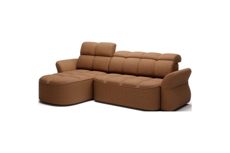 Seksjon Eltap Beneth 301x115x185 cm - Breona 45, Gul, Venstre - Møbler - Sofaer - Sovesofaer